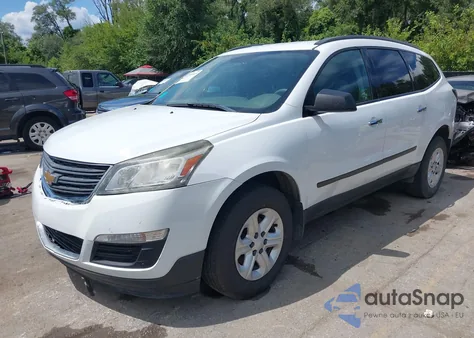 2016 Chevrolet Traverse Ls z USA, uszkodzony, nr VIN 1GNKRFKD5GJ134032